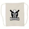 Canvas Drawstring Backpack Thumbnail