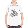 Ladies' Cool & Dry Sport Performance Interlock Polo Thumbnail